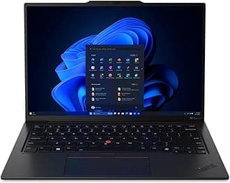 Gen 12 ThinkPad X1 Carbon Intel Ultra 7 165U vPro Processor, 14" WUXGA 100% sRGB Touchscreen, 32GB 6400MHz RAM, 1TB Gen4 SSD, FHD+ IR+ RGB Camera, Windows 11 Pro, 21KC000MUS