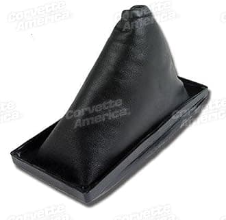 1977-1982 C3 Corvette Shift Boot Black Leather X2547