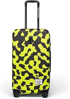Herschel Supply Co. Heritage Hardshell Luggage, Shadow Pixel Lime Punch, Medium-27 inch