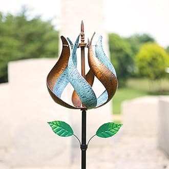Tulip Copper Wind Spinner