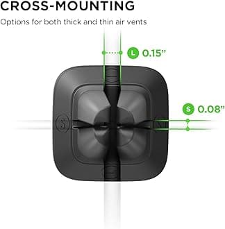 iTap Mini Magnetic Premium Air Vent Mount Holder for Easy Hands-Free Use, Secure Grip and 360-Degree Rotation for All Smartphones