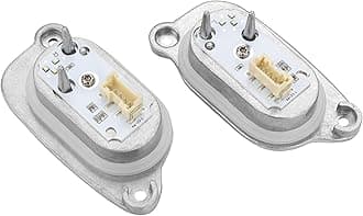 2Pcs DRL Headlight Ballast Module Control Unit Compatible with Audi A3 S3 2017-2021 Replacement for 90070222 8V0998473 8V0998474 90070223 Daytime Running Light Left & Right