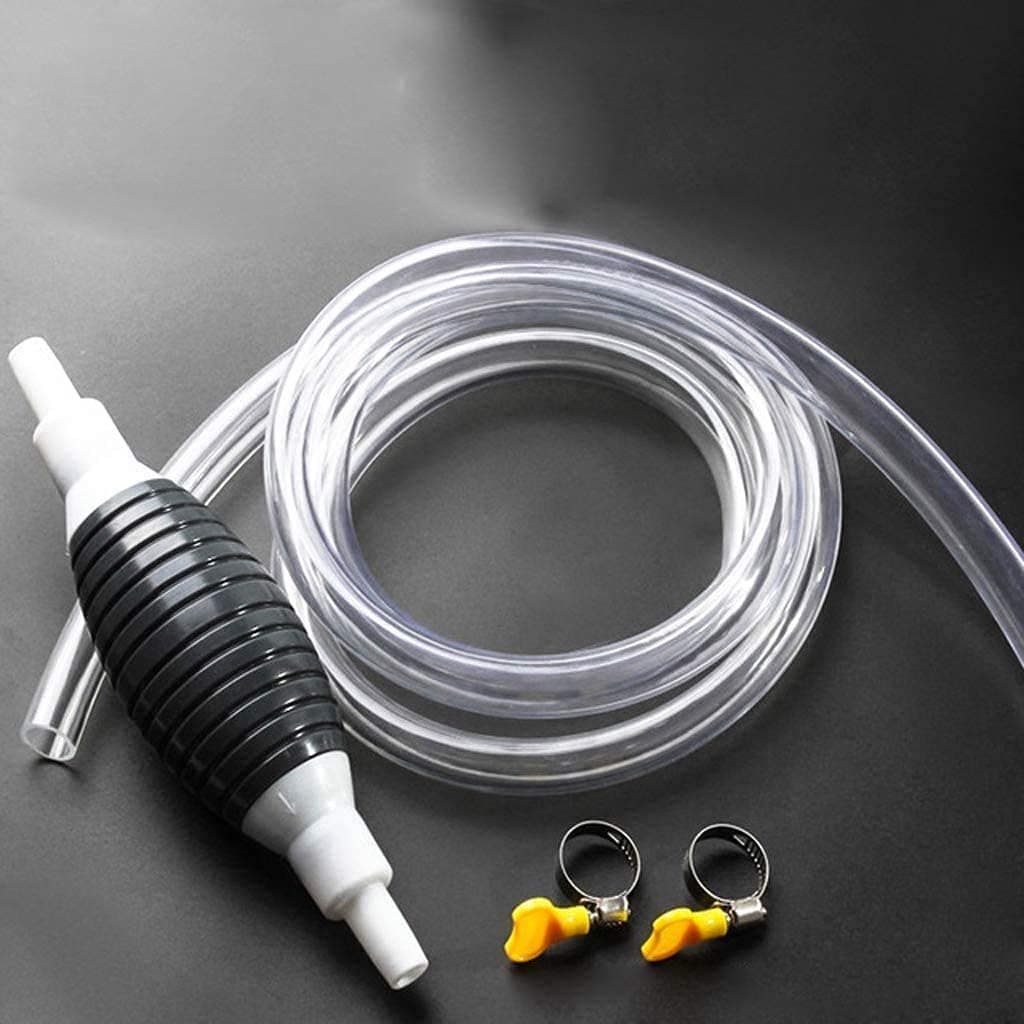 Multi-Purpose Siphon Pump - 1.5M Suction Pipe for Emergency Fuel Transfer (Petrol, Diesel, Water) - Ideal for Car, Bike & Vehicle Maintenance