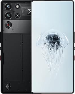 REDMAGIC10 Pro 144Hz Gaming Phone, 5G Android Smartphone, 24GB RAM+1TB ROM, Snapdragon 8 Elite, 6.85" 1.5K AMOLED Full Screen, FHD+, 50MP Camera, Dual-Sim, Unlocked Mobile Phone Transparent