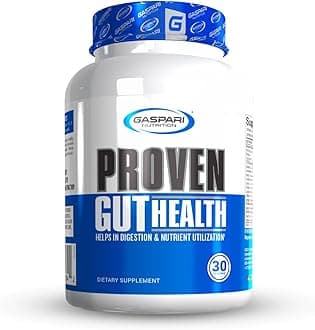 Gaspari NutritionProven Gut Health, Promotes Healthy Digestion, Prebiotics and Probiotics, Sports Digestion and Nutrient Utilization (30 Servings)
