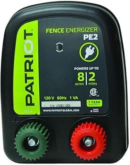 Patriot PE2 Electric Fence Energizer, 0.10 Joule (Original Version)