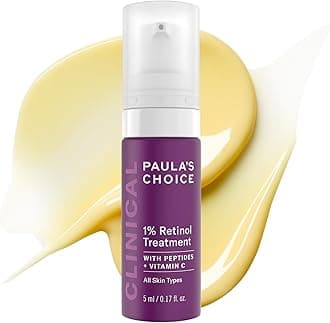 Paula's Choice CLINICAL 1% Retinol Face Treatment with Peptides, Vitamin C & Licorice Extract, Anti-Aging Skin Care Serum, Fine Lines & Wrinkles, Fragrance Free