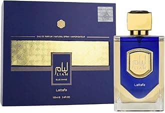 Liam Blue Shine Eau De Parfum Men 100ML (3.40 OZ) – Arabian Perfume For Men With Long Lasting Perfume, Captivating Blend Of Notes For Elegance And Confidence