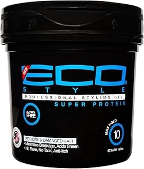 Styling Gel Super Protein, Black, 473ml