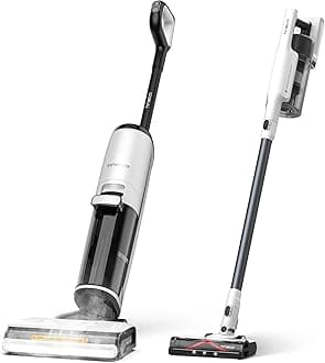 Floor ONE S7 Steam Cordless Wet Dry Vacuum Steam Mop All-in-One & A30S Cordless Stick Vacuum Cleaner, 160W Suction, 60Min Runtime