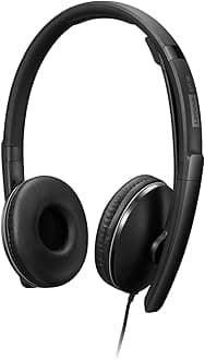 Wired ANC Headset Gen 2 (Teams) with Active Noise Cancellation, EPOS BrainAdapt & ActiveGard Tech, Lightweight, USB-C, Plug-and-Play, Zoom Certified, Customizable, Hearing Protection