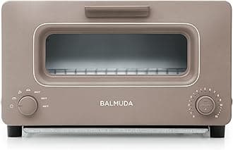 BALMUDA Steam Oven Toaster - 5 Cooking Modes, K01M-WC