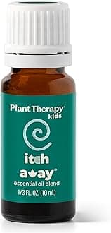 Kids Itch Away Essential Oil Blend 10 mL (1/3 oz) 100% Pure, Undiluted, Essential Oils to Calm Itchy Skin, Redness, and Irritation