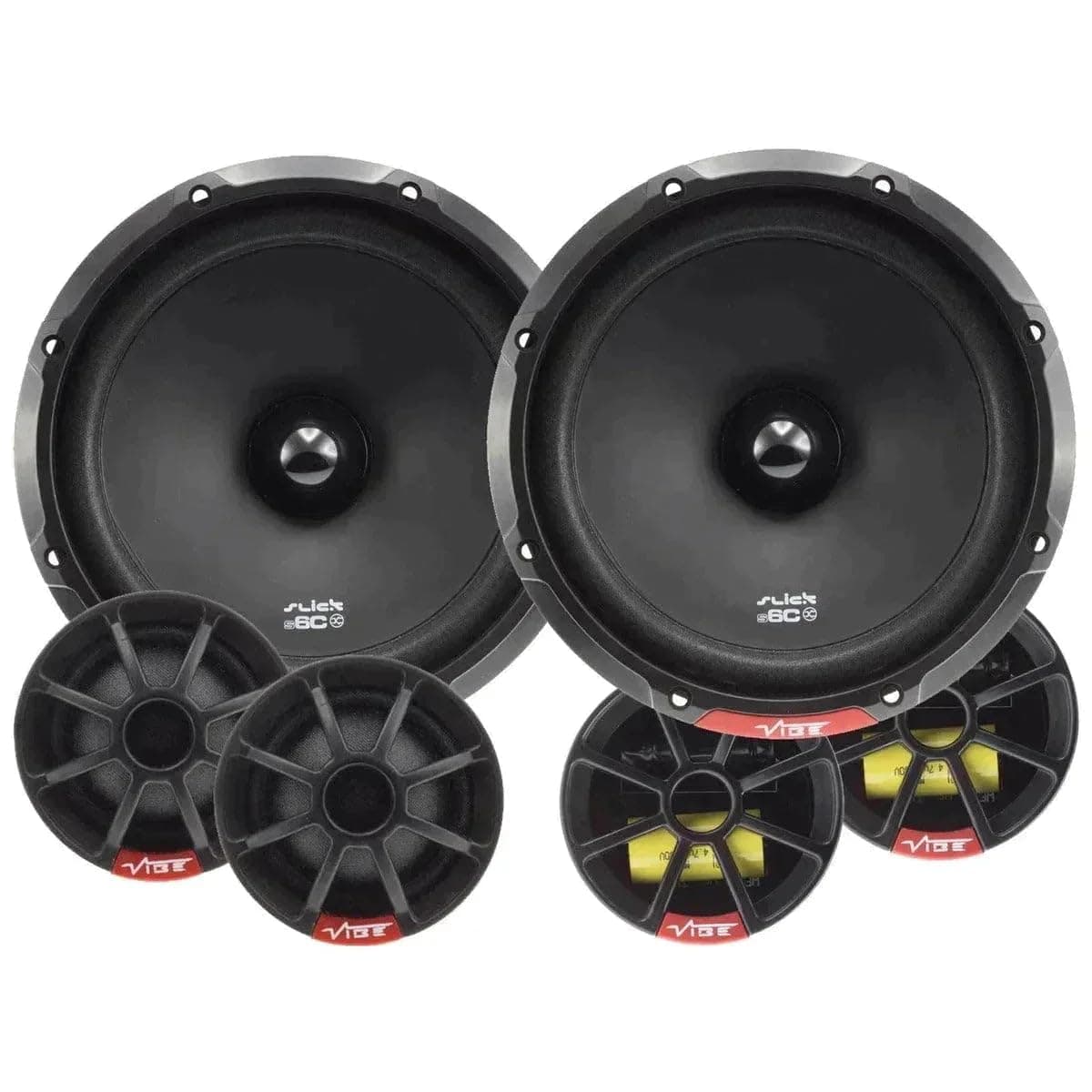 VIBE Slick 6.5” Component speaker - 90/270 W, Black