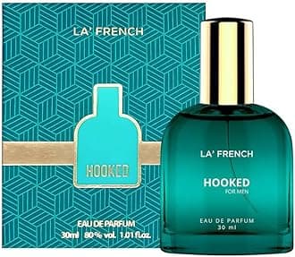 La French Hooked Perfume for Men 30ml | Intense Long Lasting Perfume | Premium Date Night Fragrance Scent EDP Spray | Best Gift Perfume for Men and Husband.