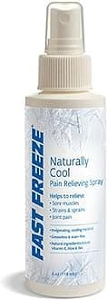 Fast Freeze Pain Relief Spray 4 oz (Pack of 2)