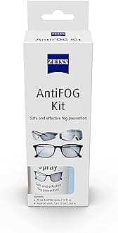ZEISS AntiFOG Kit 30ml - Pack of 1 | Fog-Free Lens for up tp 72 hours | Ideal for Spectacles, Eyeglasses, Sunglasses, Camera Lenses, Bike Visors, Car Mirrors, Windshields, and Swim Goggles