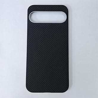 DAYJOY Magnetic Aramid Fiber Case Compatible with Google Pixel 9/9 Pro - Durable Sturdy Light Slim Genuine Real Hard Carbon Fiber hybird Protective case (Black)