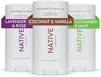 Native Deodorant Contains Naturally Derived Ingredients, 72 Hour Odor Control | Deodorant for Women and Men, Aluminum Free with Baking Soda, Coconut Oil and Shea Butter | Classic (3-pack)