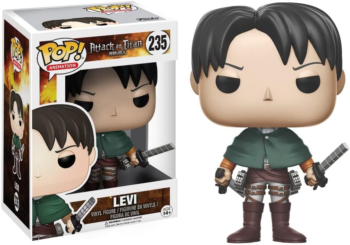 POP Anime Attack on Titan Levi Ackerman Action Figure