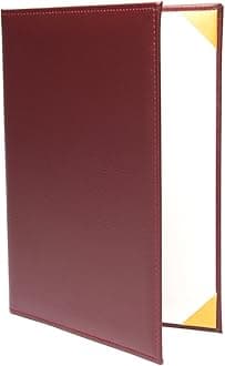 Certificate Holder/Presentation Folder (Maroon)