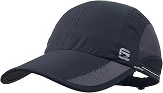 iBasingo Baseball Cap Soft Brim Lightweight Waterproof Breathable Sport Running Cap Men and Woman Quick-Dry UV-Protection Sun Hats Outdoor Activities BVH01