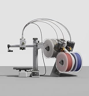Bambu Lab 3D Printer, Support Multi-Color 3D Printing, High Speed & Precision, Full-Auto Calibration & Active Flow Rate Compensation, ≤48 dB Quiet FDM 3D Printers (Bambu Lab A1 mini Combo)