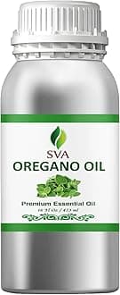 SVA Oregano Essential Oil – 16 Fl Oz – 100% Natural Oregano Oil - for Diffuser, Hair Care, Face, S-kin Care, Aromatherapy, Scalp and Body Massage, Soap and Candle Making