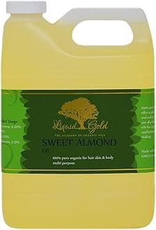 32 oz - Sweet Almond Oil - 100% Pure Natural Organic Cold Pressed