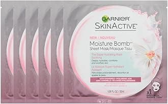 Garnier SkinActive Moisture Bomb The Super Hydrating Sheet Mask - Soothing, The Super Soothing Hydrating, 6.0 Count