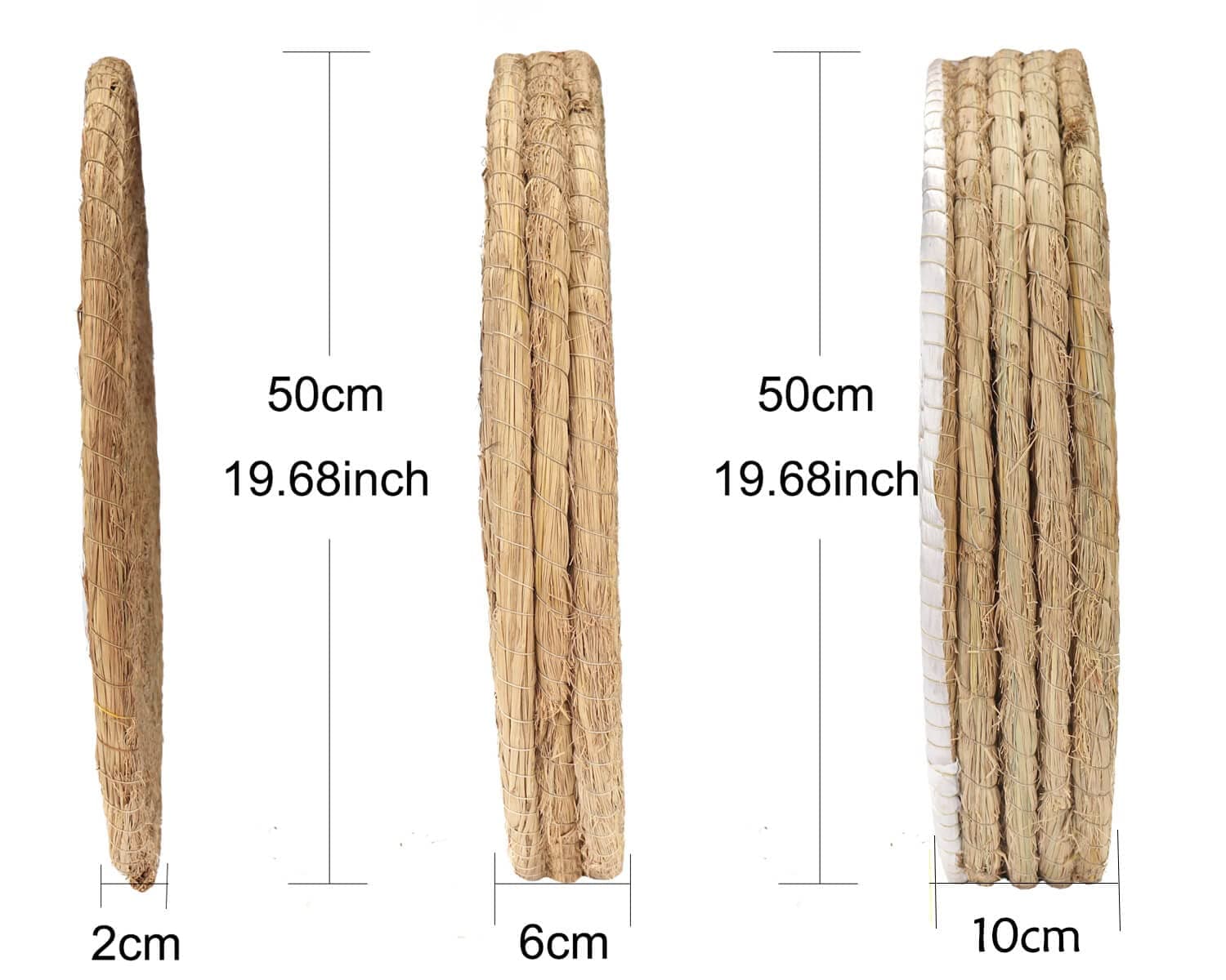 Target Archery Handmade Straw Bow Target for Recurve Bow Compound Bow or Longbow 20 Inch Traditional Bow Arrow Target for Children Youth Adults