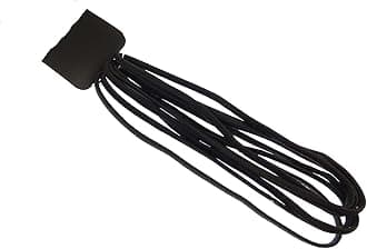 Thin Elastic Headband Skinny Slim Headwraps Long Stretchy Hair Bands Head Bands Black Pack of 6