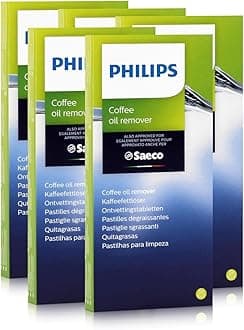 Philips Saeco CA6704/10 Coffee Grease Remover - 6 Tablets of 1.6 g (Pack of 5)