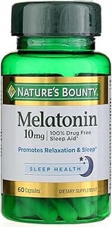 Nature's Bounty Melatonin 10mg Capsules 60 ea (Pack of 2)