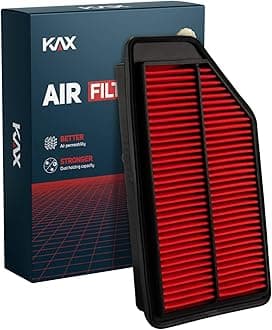 KAX Premium Engine Air Filter, GAF060 (CA11042) Replacement for Honda Odyssey V6 3.5L 2011 2012 2013 2014 2015 2016 2017, 200% Longer Life