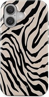 BURGA Phone Case for iPhone 16 - Cute, Trendy, Aesthetic, Pattern Phone Cover, Hard Shell Protection - fits Apple iPhone 16 Case for Women and Men