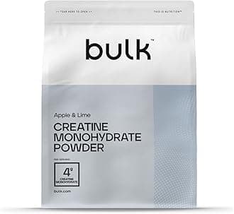 Creatine Monohydrate Powder, Apple and Lime, 500 g, 100 Servings, Packaging May Vary