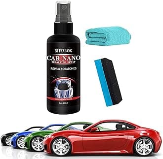 Nano Car Scratch Removal Spray,Car Scratch Repair Nano Spray,nti-Scratch Polish Spray, Nano Ceramic Coating Spray,Fast Repair Scratches Nano Car Scratch Repairing Polish Spray (1PCS-100ML)