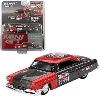 Breatoi Mini GT Die Cast Collectrors Model Cars : (Lincoln Capri Hot Rod 1954 Shadow Puppet)