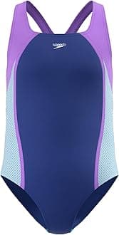 Girl's Swimsuit One Piece Closed Racerback