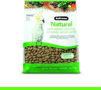 ZuPreem Natural Large Large Parrot 3.0 lbs (1.36 kg)