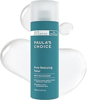 - SKIN BALANCING Pore-Reducing Face Toner with Niacinamide, for Oily Skin & Combination, Minimizes Large Pores, Controls Oil & Shine, Hydrates & Replenishes, Fragrance-Free