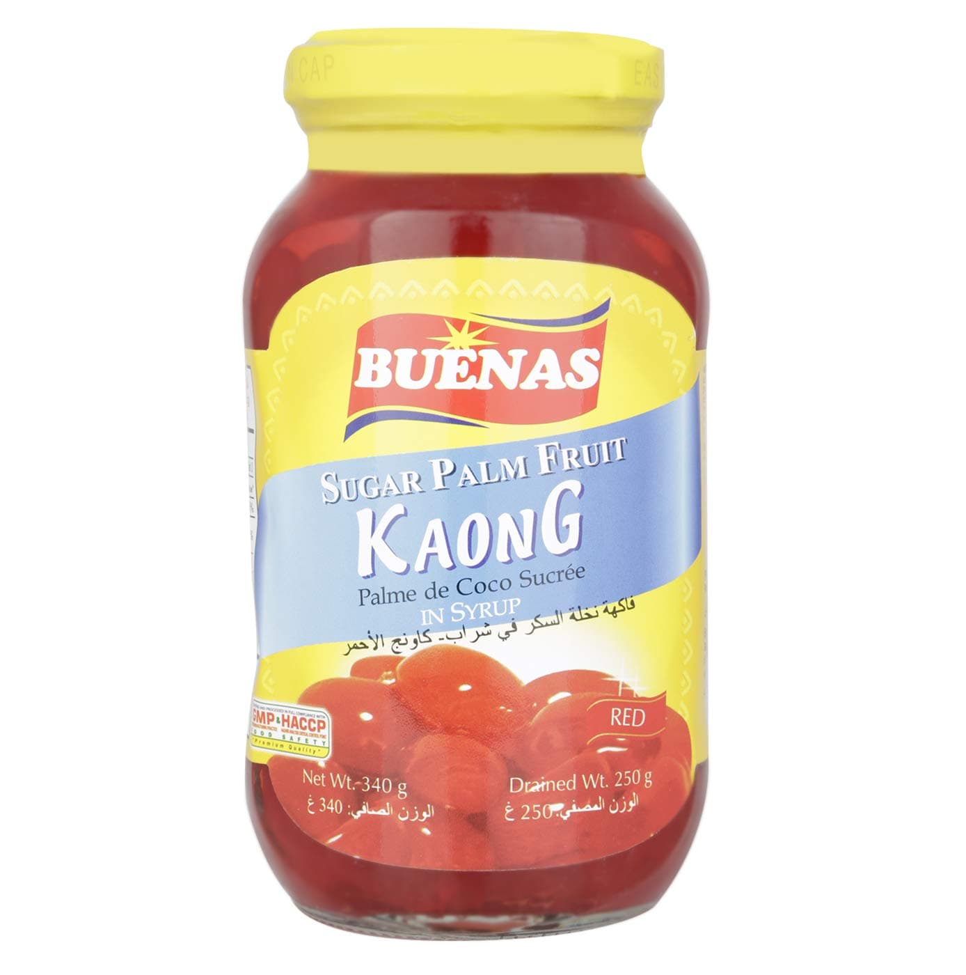 Buenas Sugar Palm Fruit Kaong, 340 g