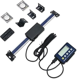 Digital LCD Linear 0-150mm Accurate Readout Scale for Milling Machines