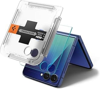 Spigen Tempered Glass Screen Protector [GlasTR EZ FIT] designed for Galaxy Z Flip 7 [Case Friendly] - 2 Pack