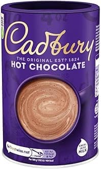 Cadbury Hot Chocolate Original • Swirl into Milk, 8.82 oz ℮ 250 g, 12 Pack شوكولاتة كادبوري الساخنة الأصلية • تخلط مع الحليب