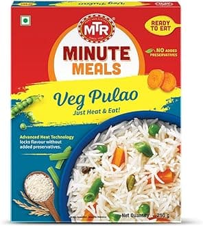 MTR Ready to Eat Vegetable Pulao, 250g