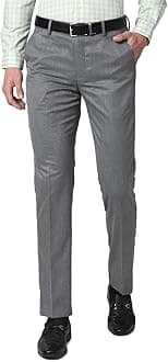 Peter England mens slim fit work pants