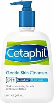 Cetaphil Gentle Skin Cleanser for All Skin Types 16 Fl Oz (Pack of 3)