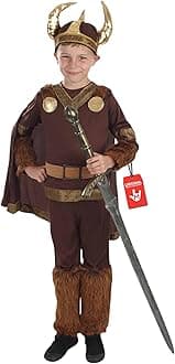 Fun Shack Boy's Deluxe Viking Boy World Book Day Costume